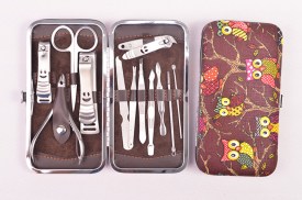 Set manicura grande estuche decorado 12 piezas (4)